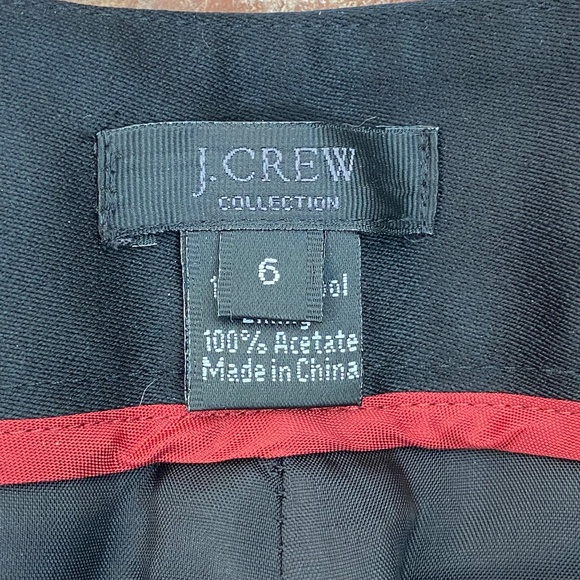 J. Crew Collection Wool Tuxedo Pants Size 6 - Picture 7 of 8